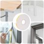 Savigautinė putų juosta 10 pcs Balta 20mm x 10m CR putplastis