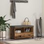 Koridoriaus suolas su pagalve Senas medis 80 x 38 x 46 cm