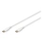 Digitus | Silicone Connection Cable | AK-300341-020-W | USB-C to USB-C