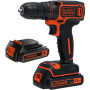 BLACK & DECKER Cordless Drill | BDCDC18B-QW | 18 V | 2x1.5 Ah | Li-Ion