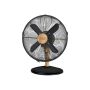 Cecotec EnergySilence 600 WoodDesk | Desktop Fan | Table Fan | 40 W | Diameter 30 cm | Number of speeds 3 | Oscillation | Beige/Black