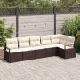 Sofos komplektas 6 pcs Ruda poliratanas