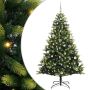 Dirbtinė sulankstoma Kalėdų eglutė su 150 LED lemputių 150 cm