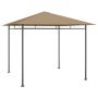 Pavėsinė, taupe spalvos, 3x3x2,7m, 180g/m²