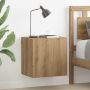 TV sieniniai spintelės 2 pcs Amatininkų ąžuolas 40,5x30x40cm