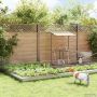 Sodo tvora su kuoliukais 24 pcs 55 x 50 cm Mesh Sidabrinė