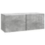 Sieninė TV spintelė Betono pilka 78,5 x 31 x 30 cm