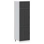 virtuvės spintelė Lucca Black Engineered Wood