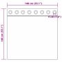 Užtemdymo užuolaidos 2 pcs Tamsiai žalia 140 x 140 cm Aksomas
