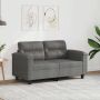 Dvivietė sofa, tamsiai pilka, 120cm, mikropluošto audinys