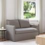 Sofa Taupe 195 x 82 x 85 cm audinys