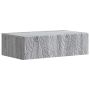 Sieninis šoninis staliukas Pilka Sonoma 87,5 x 34,5 x 17 cm