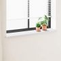 Langų palangė Balta 160 x 35 x 4,5 cm PVC