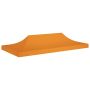 Proginės palapinės stogas, oranžinės spalvos, 6x3m, 270 g/m²