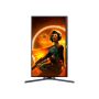 AOC | Monitor | Q27G3XMN/BK | 27  | VA | 16:9 | 180 Hz | 1 ms | 2560 x 1440 pixels | 700 cd/m² | HDMI ports quantity 2 | Black