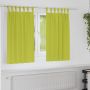 Užuolaidos su žiedais, blokuojančios šviesą 2 pcs Žalia