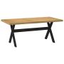 Valgomojo stalas NOAIN X formos kojos 180x90x75 cm