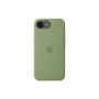 Apple iPhone 17e Silicone Case with MagSafe – Light Moss | Apple