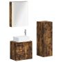 Vonios baldų rinkinys 4 pcs Dūminio ąžuolo