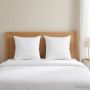 Pagalvė 2 pcs 60 x 60 cm Australų vilna Balta