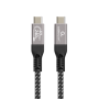 Cablexpert Premium USB4 Type-C charging and data cable, 40 Gbps, 240 W, 0.5 m | CCBP-USB4-CMCM240-0.5M