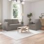 Sofa 2 pcs Taupe 158 x 78 x 80 cm audinys