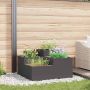 Sodo vazonas Juoda 100 x 100 x 48 cm Plienas