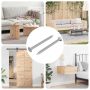 Nagai Medžiui 2 pcs Sidabro Ø 3 x 15 mm Metalas
