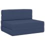 Sulankstomas Sofas-Lova Mėlyna 190 x 100 x 15 cm audinys