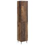 Spintelė 2 pcs Sendintos medienos 33 x 34,5 x 89,5 cm