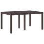Sodo stalas Ruda 150 x 100 x 73 cm poliratanas