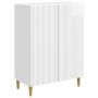 Kabalas Itin blizgi balta 66 x 34,5 x 90 cm Apdirbta mediena