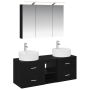 Vonios baldų rinkinys 4 pcs Juodojo ąžuolo
