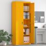 Oppbevaringsskap 2 pcs Garučių geltona 80 x 40 x 200 cm Plienas