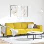 Svetainės sofa Geltona 250 x 77 x 76 cm