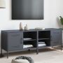 TV spintelės, 2vnt., antracito, 68x39x50,5cm, plienas