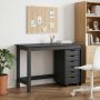 Rašomasis stalas ir riedantis kabinetas MOSS 2 pcs Pilka