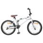 BMX Dviratis 20 Colių skirta vyresniems nei 9 metų Balta