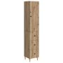 Spintelė 2 pcs 33 x 34,5 x 90 cm Apdirbta mediena