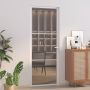us durys, baltos, 76x201,5cm, ESG stiklas ir aliuminis