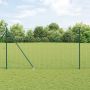 Tvora su stulpais Žalia 1,6 x 10 m Plienas ir PVC