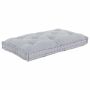 Modulinė sofa Pilka 120 x 80 x 12 cm audinys