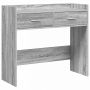 Konsolinis stalas Pilka Sonoma 90 x 35 x 80 cm Apdirbta mediena