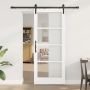 Slankios durys ORKDAL Balta ir juoda 83 x 202 cm