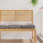 Pagalvėlė 4 pcs Pilka 40 x 40 x 8 cm Oksfordo audinys
