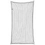 Priekabos tinklas su elastine virve, juodas, 4,5x2,5m, PP