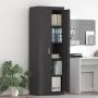 Oppbevaringsskap 2 pcs Juodas 60 x 40 x 180 cm Plienas
