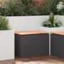 Sodo suolas Juoda 60 x 40 x 43 cm