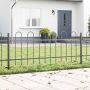 Sodo tvora 8 pcs Pilka 13,6 x 0,6 m Miltelinis plienas