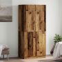 Spinta Old Wood 90x52x200 cm Engineered Wood